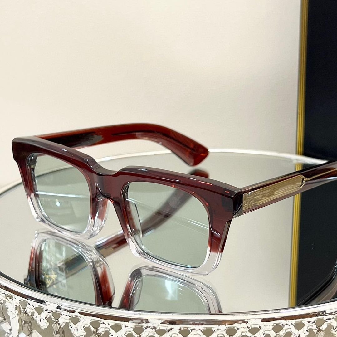 LBA 2403 Luxury Polarized Vintage High Quality Square Thick Sun Shades Classic Unisex Custom Acetate Sunglasses