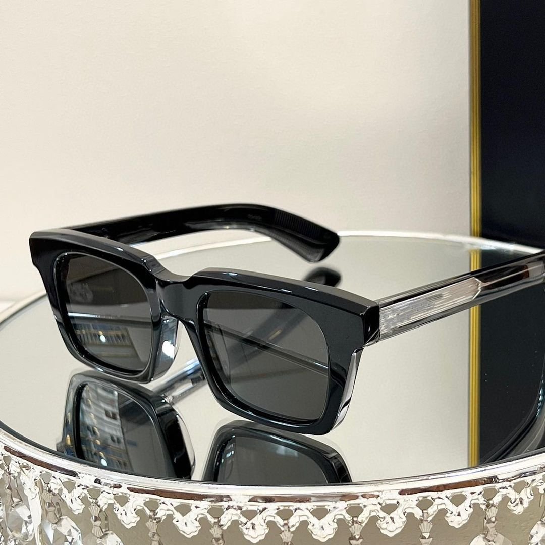 LBA 2403 Luxury Polarized Vintage High Quality Square Thick Sun Shades Classic Unisex Custom Acetate Sunglasses