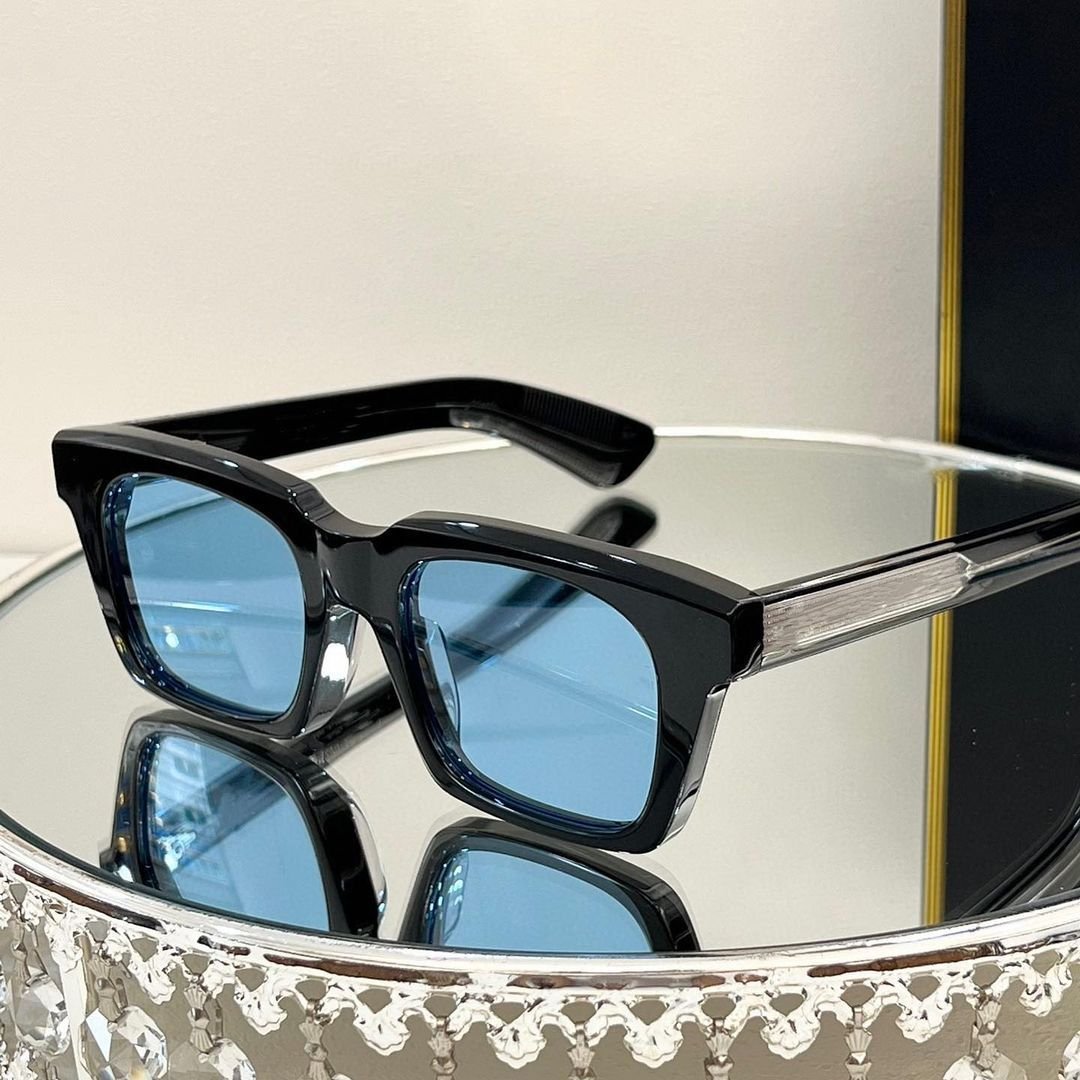 LBA 2403 Luxury Polarized Vintage High Quality Square Thick Sun Shades Classic Unisex Custom Acetate Sunglasses