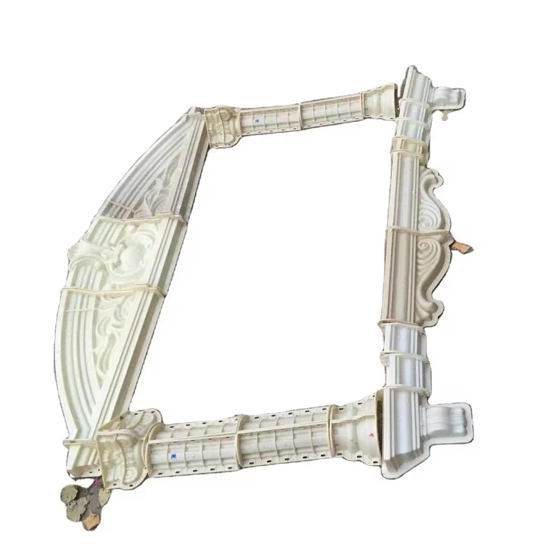 Door Window Trim Moulding Fiberglass Roman Window Frame Pillar Mold For Concrete