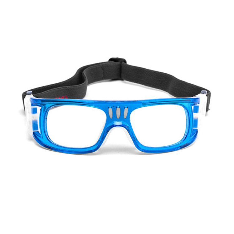 Sports Glasses Anti-fog Protective Safety Glasses for Men with Adjustable Strap for Basketball Football Volleyball