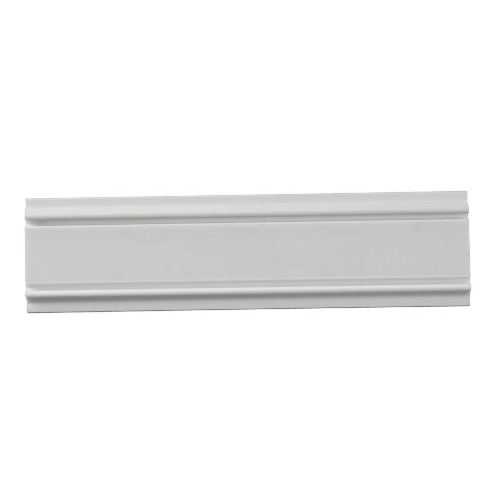 Factory Directly Sale Plastic White Skirting Board Polystyrene PS Decorative Moulding Foam Cornice Ceiling