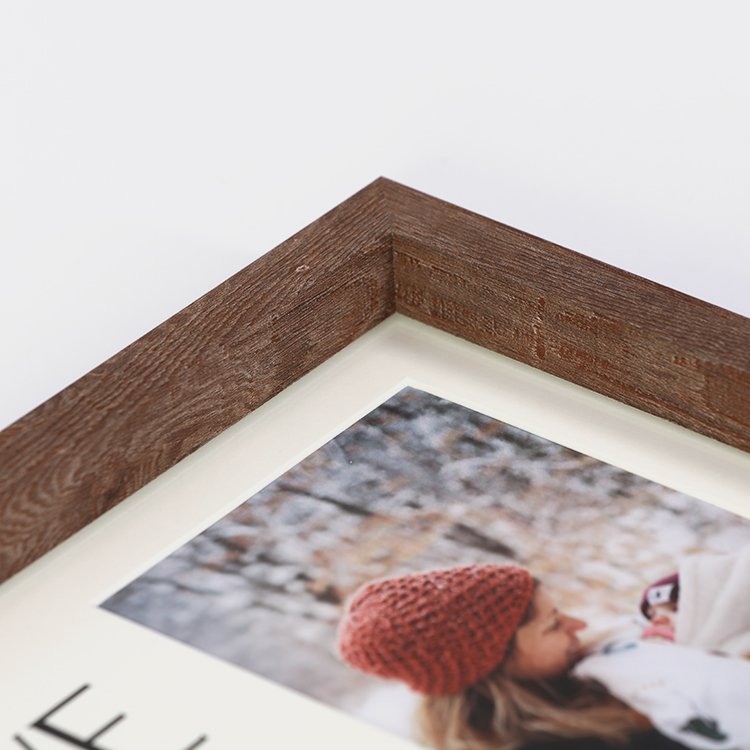 8x10 Customized MDF Wood Style PS Moulding Plastic Picture Photo Frame