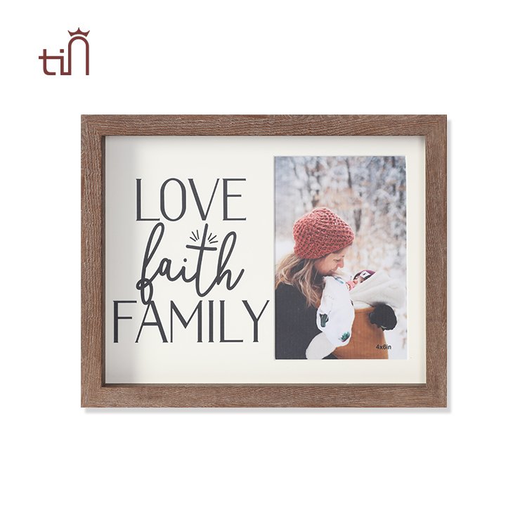 8x10 Customized MDF Wood Style PS Moulding Plastic Picture Photo Frame