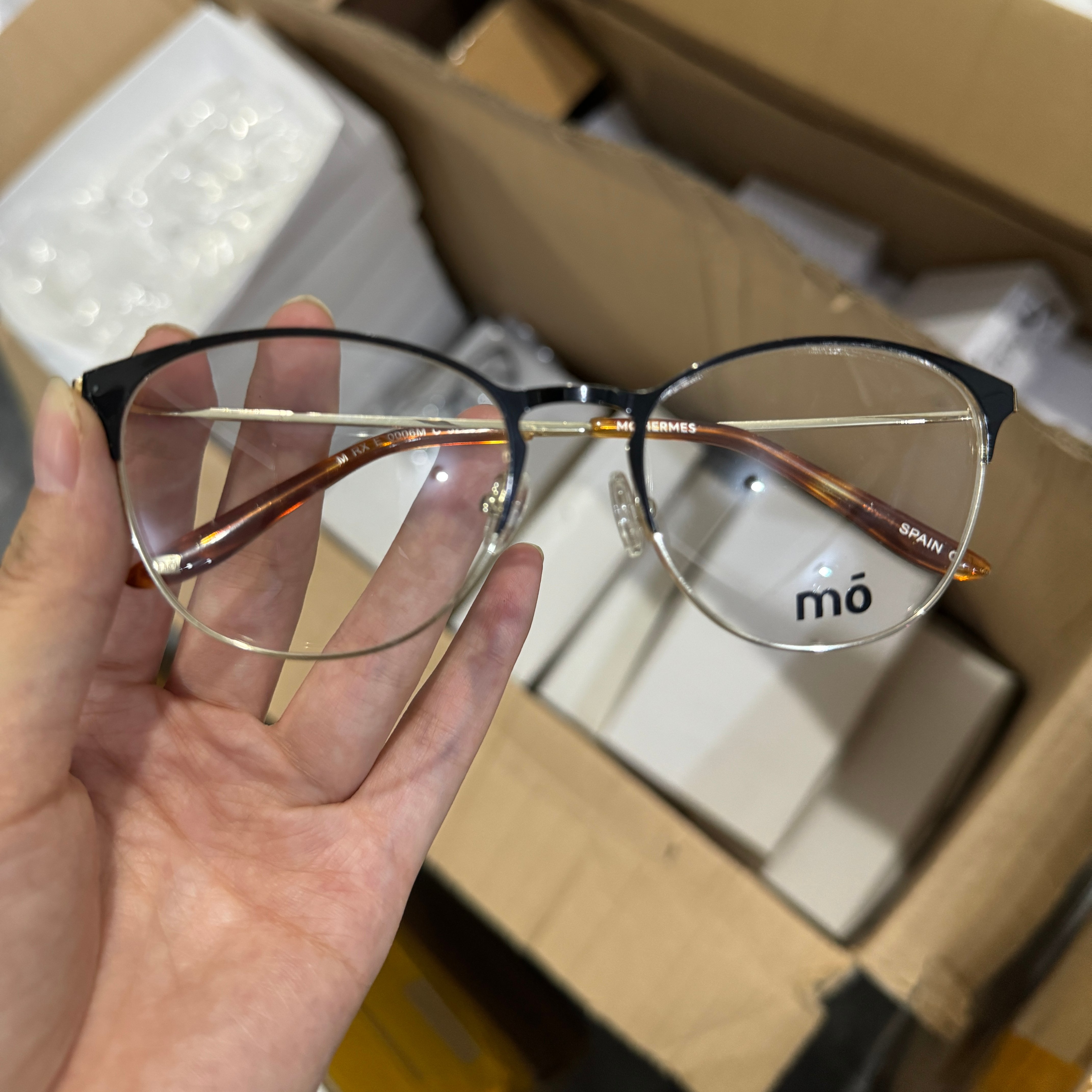 Clearance High Quality Stainless Steel Eyeglasses Frames for Women Men Durable Metallic Optical Frames