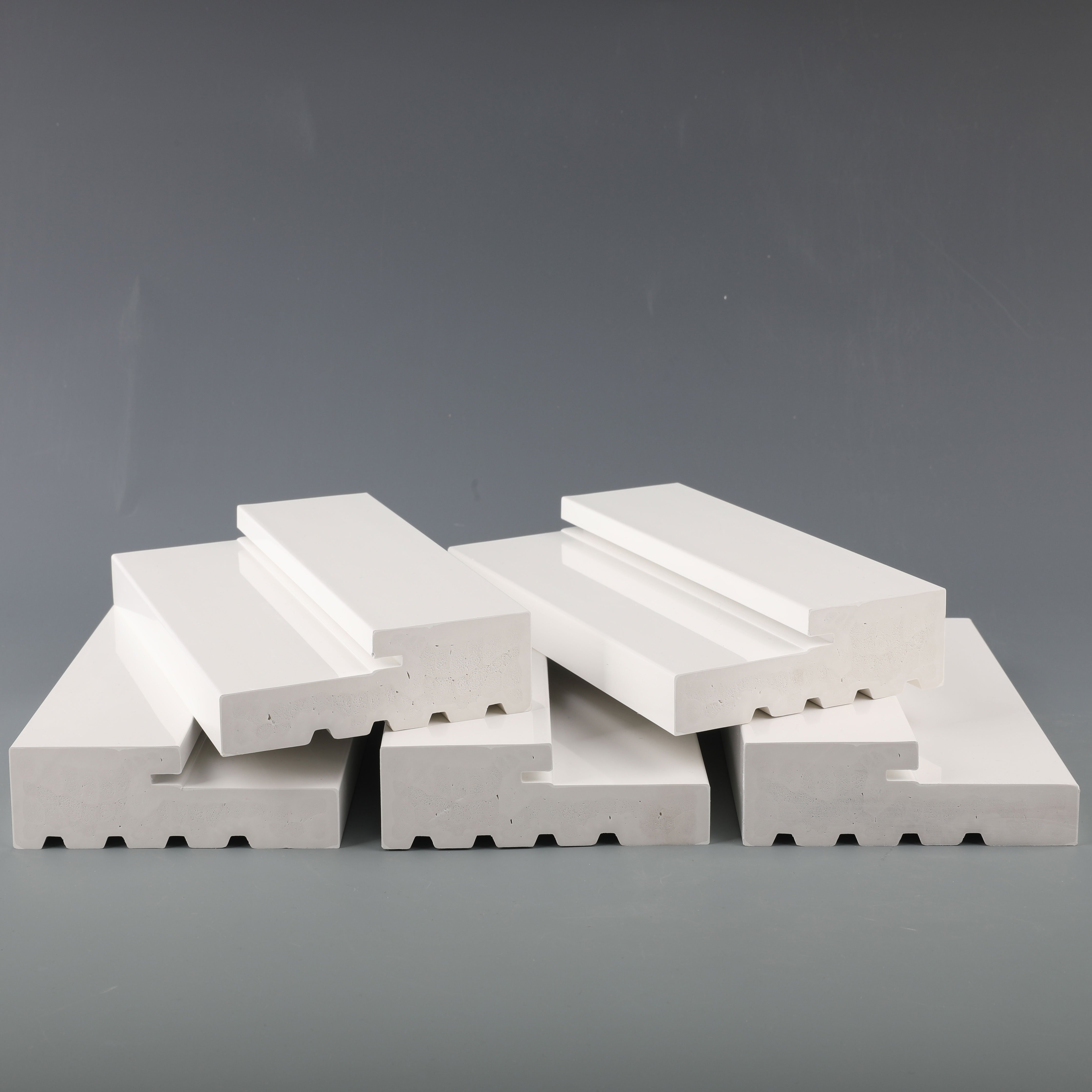 PVC wood composite 4 9/16" 6-9/16" entry door frame door Jamb Brick mould Mull for door and window accessory