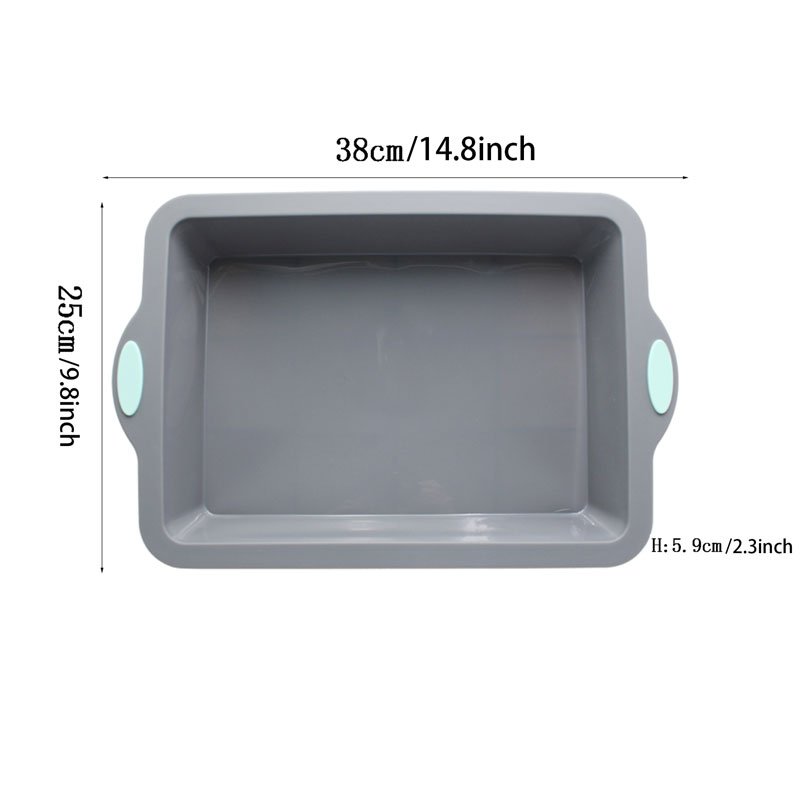 Medium BiColor Rectangular Bakeware with Hard Frame for Wedding Occasions and Commercial Use in Restaurants and Hotels