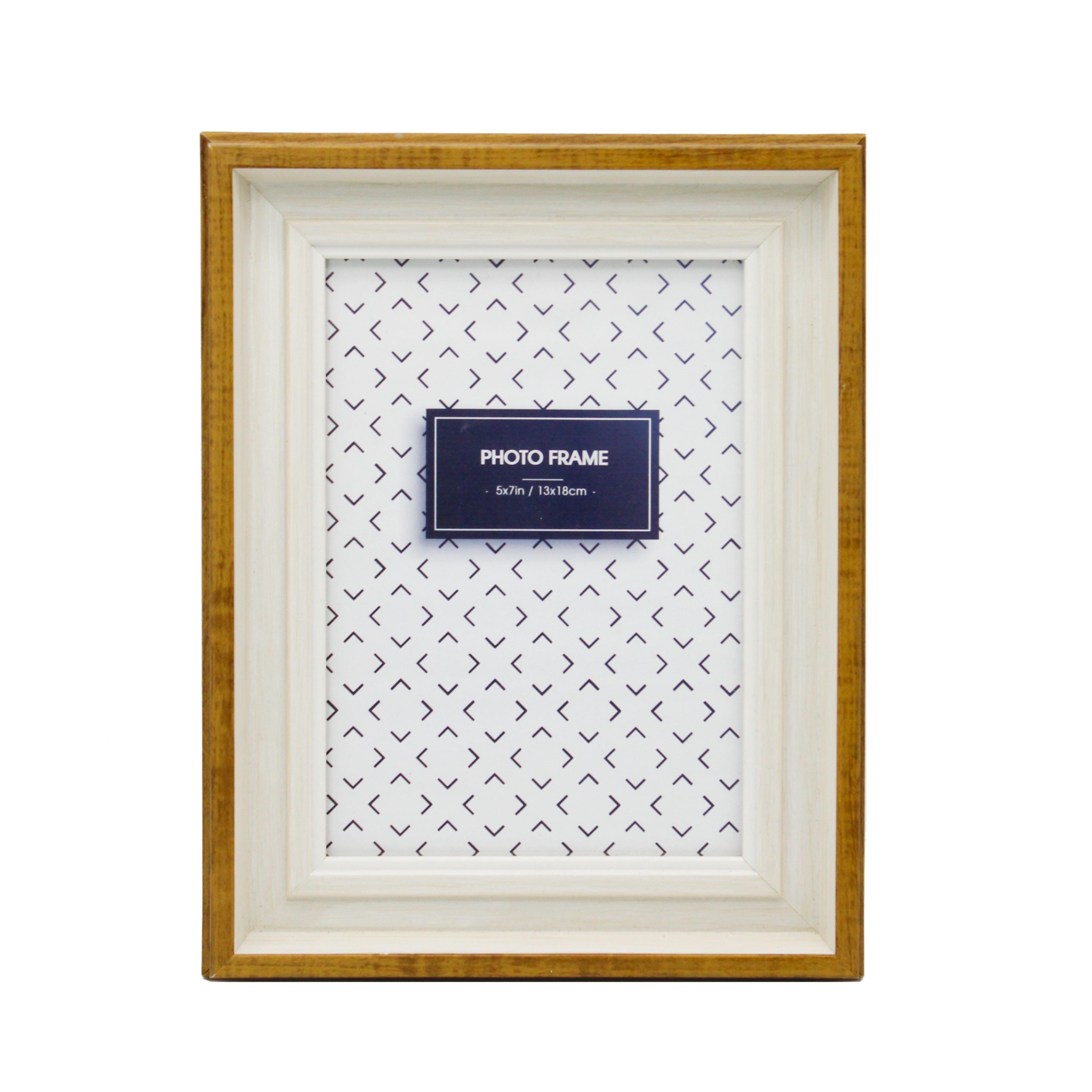 High-quality A4A3 plastic photo frame Custom size PS material photo frame New design gold decorative border photo frame