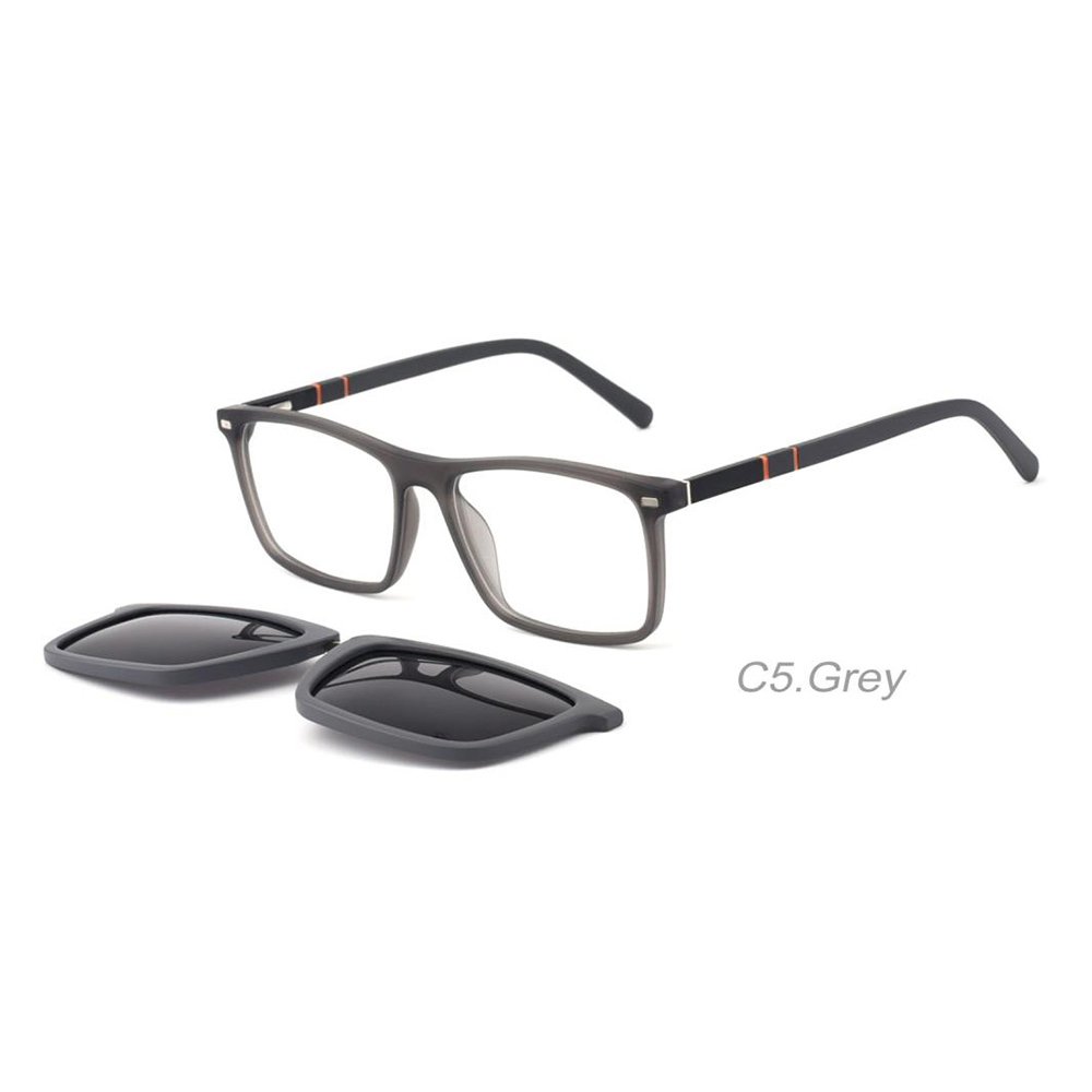 2 In 1 Dual-use 66806 glasses Unisex Metal Optical glasses Magnetic Clip On Polarized Lens Myopia Optical Frames