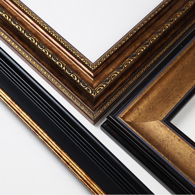 Wholesale Vintage design photo ps frame new model poster frame plastic picture Polystyrene frame moulding