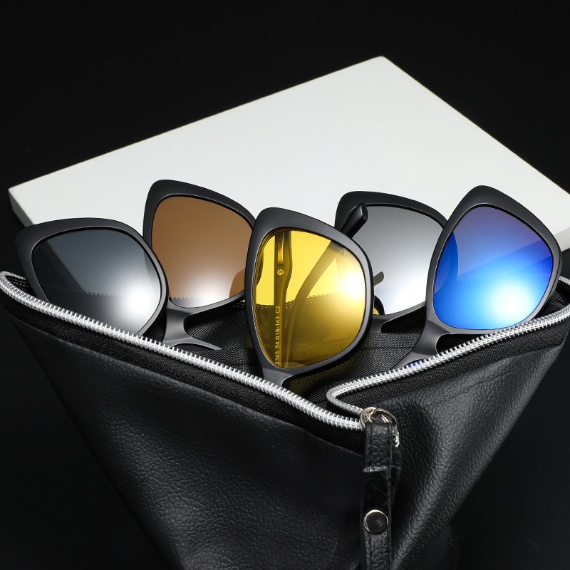 TR90 sunglasses unisex high quality shades private label UV400 logo custom polarized sunglasses for women and men