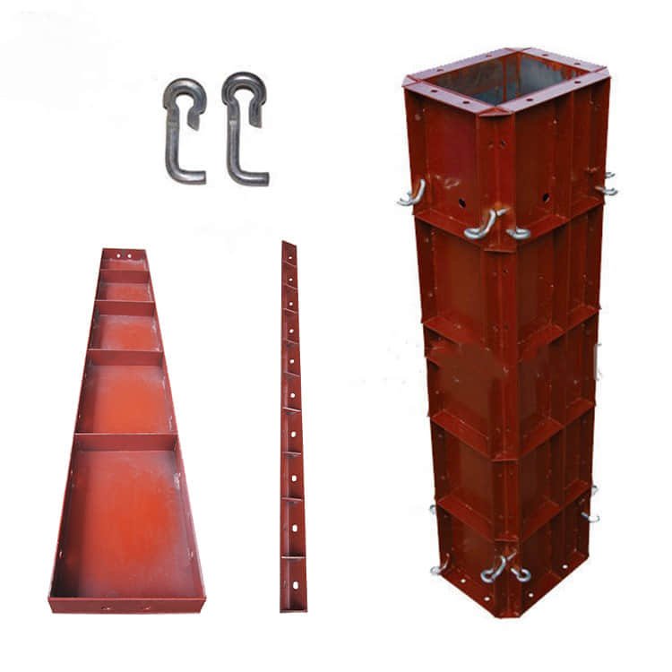 Customized U Ditch Adjustable Square Steel Mold Formwork Mould For Concrete