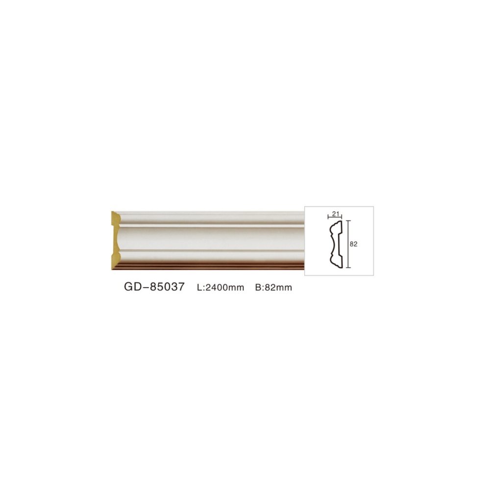 Chinese manufacturer PU Moulding 100% Virgin PU Material White Color for Indoor Wall Door Flooring good-looking Decorative Frame