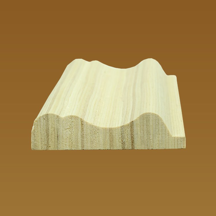 Solid Wood Line Decoration Flat Top Corner Line Buckle Line Any Style Size