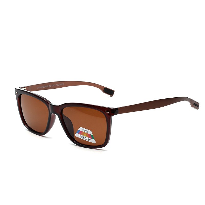 Fashion 2024 Wholesales Sunglasses TAC Polarized Lens Unisex Eye Glasses Custom Logo Square Design Sunglasses Sun Glasses PC Men