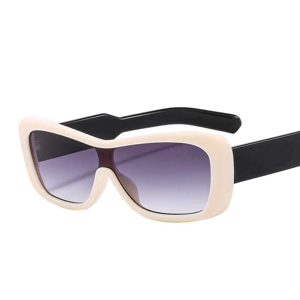 New One Piece Trend Sunglasses Square Sunglasses For Men And Women Sun Glasses 2024