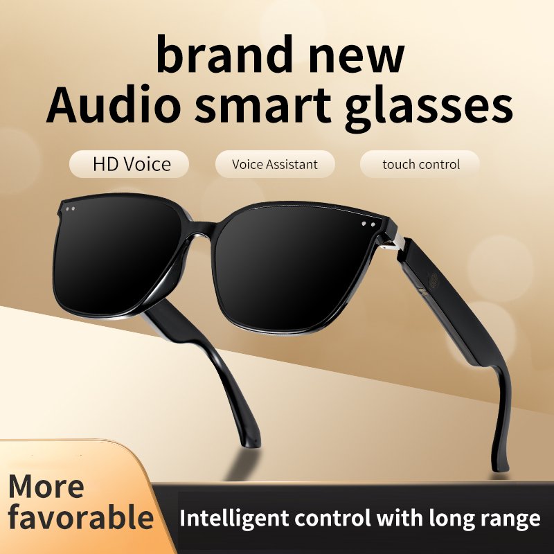 New Arrival MZ06 Premium Bluetooth Smart Eyewear Acetate Nylon Polarized Designer Earphone Wireless Fast Charging Sunglasses