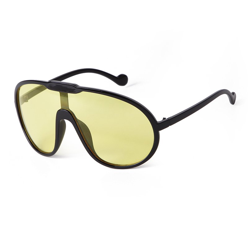 Personality big frame All-in-one sports Sunglasses outdoor Cycling windproof Goggle womens designs Sunglasses men