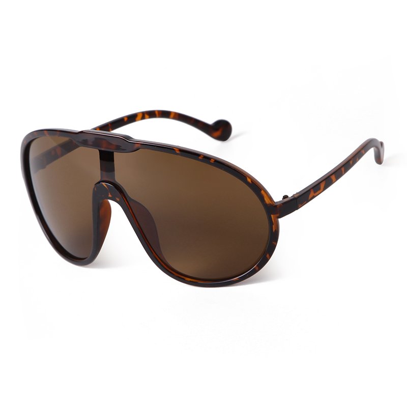 Personality big frame All-in-one sports Sunglasses outdoor Cycling windproof Goggle womens designs Sunglasses men