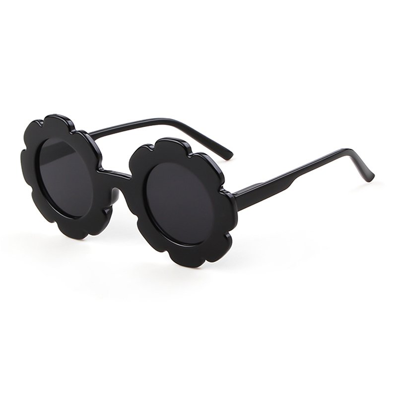 Fashion children polarized Sunglasses kids Cartoon party Glasses Round sunflower cute baby modeling Sun glasses