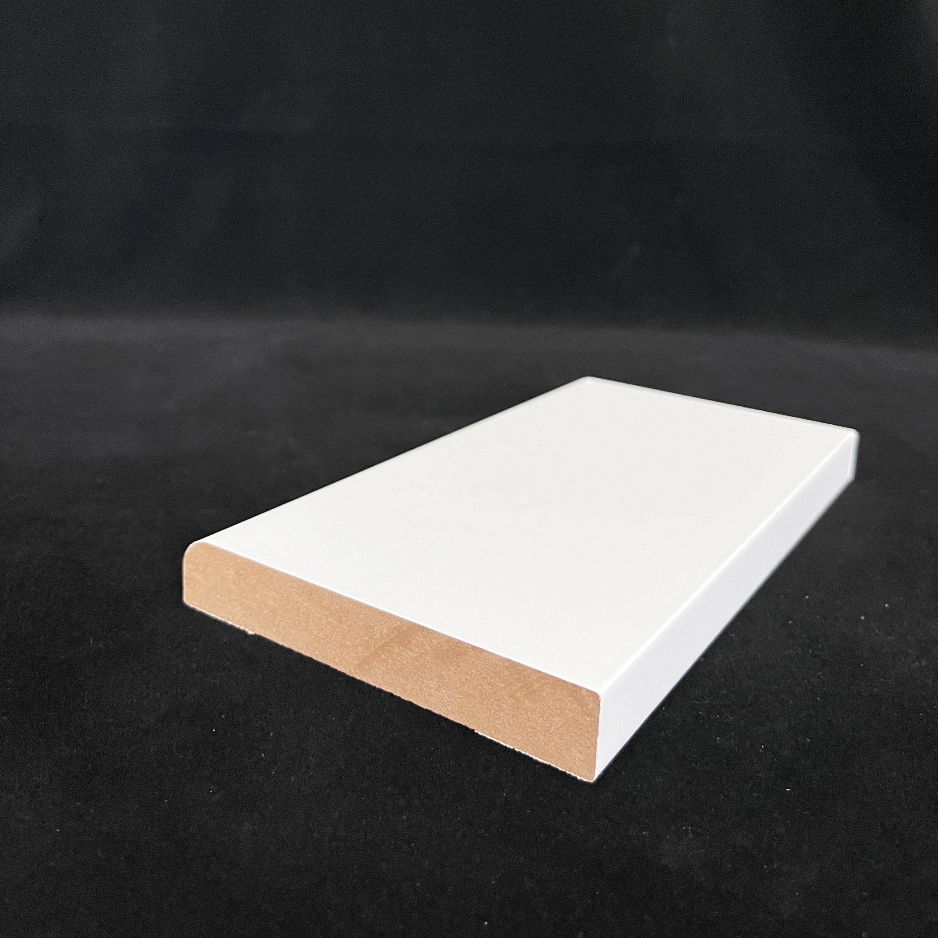 Popular Solid Wood Veneer Plywood White Primer Pine Door Jamb Architrave Split Frame Skirting Board