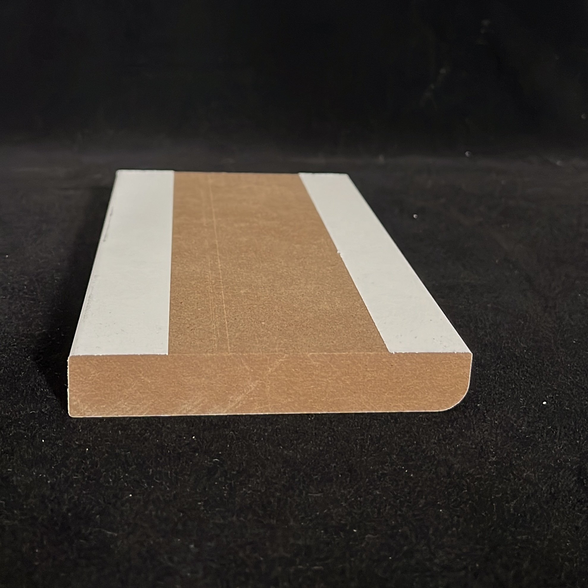 Popular Solid Wood Veneer Plywood White Primer Pine Door Jamb Architrave Split Frame Skirting Board