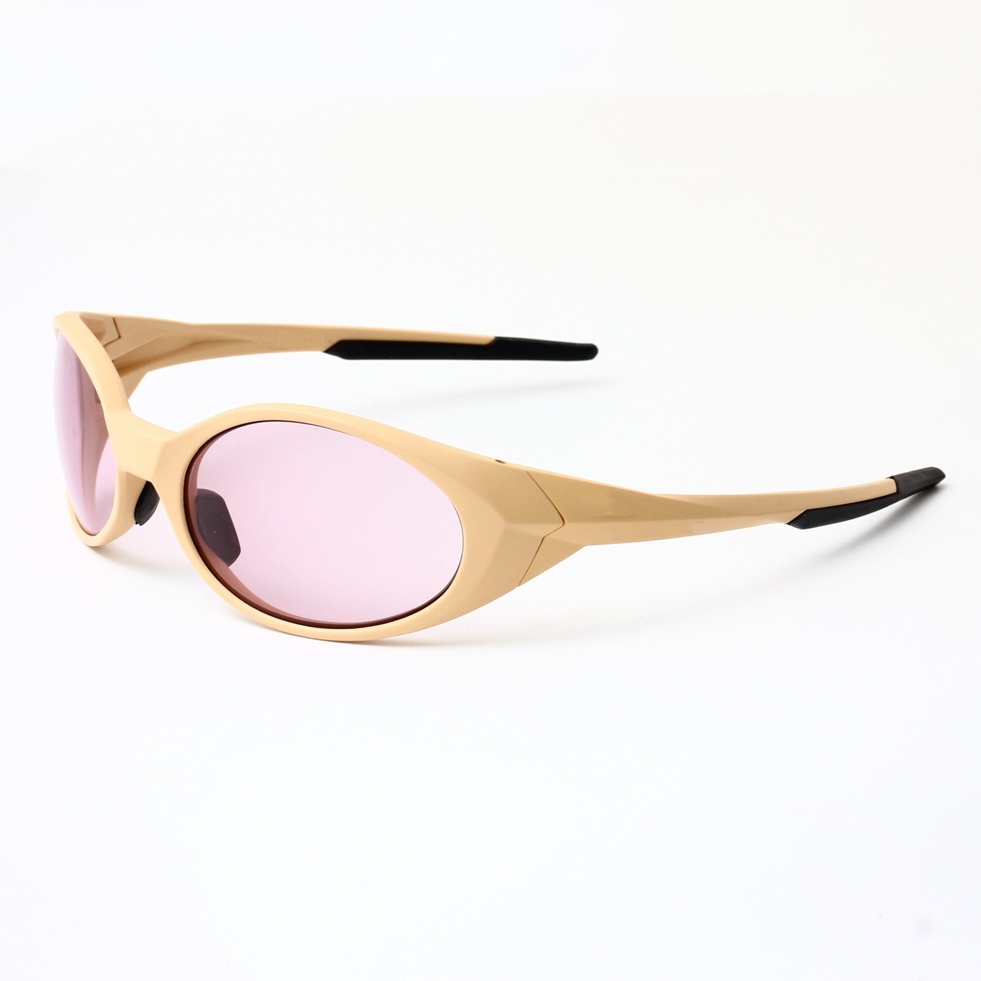 Sports Mirror Sunglasses Oval TR90 Frame TAC Lens Women Punk Y2K Shades UV400 Man Fashion Riding Cycling Outdoor Sun Glasses