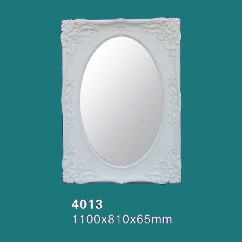 PU Mirror Frames Molding Plastic Picture Frame Moulding Modern Decoration Wood Framed Wall Mirror for wall decorative home