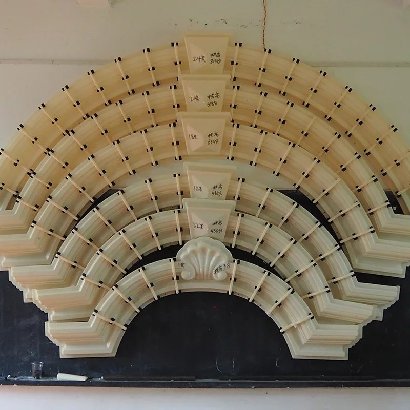 window casing concrete mould for High quality decorative Curved window head concrete window plastic molds