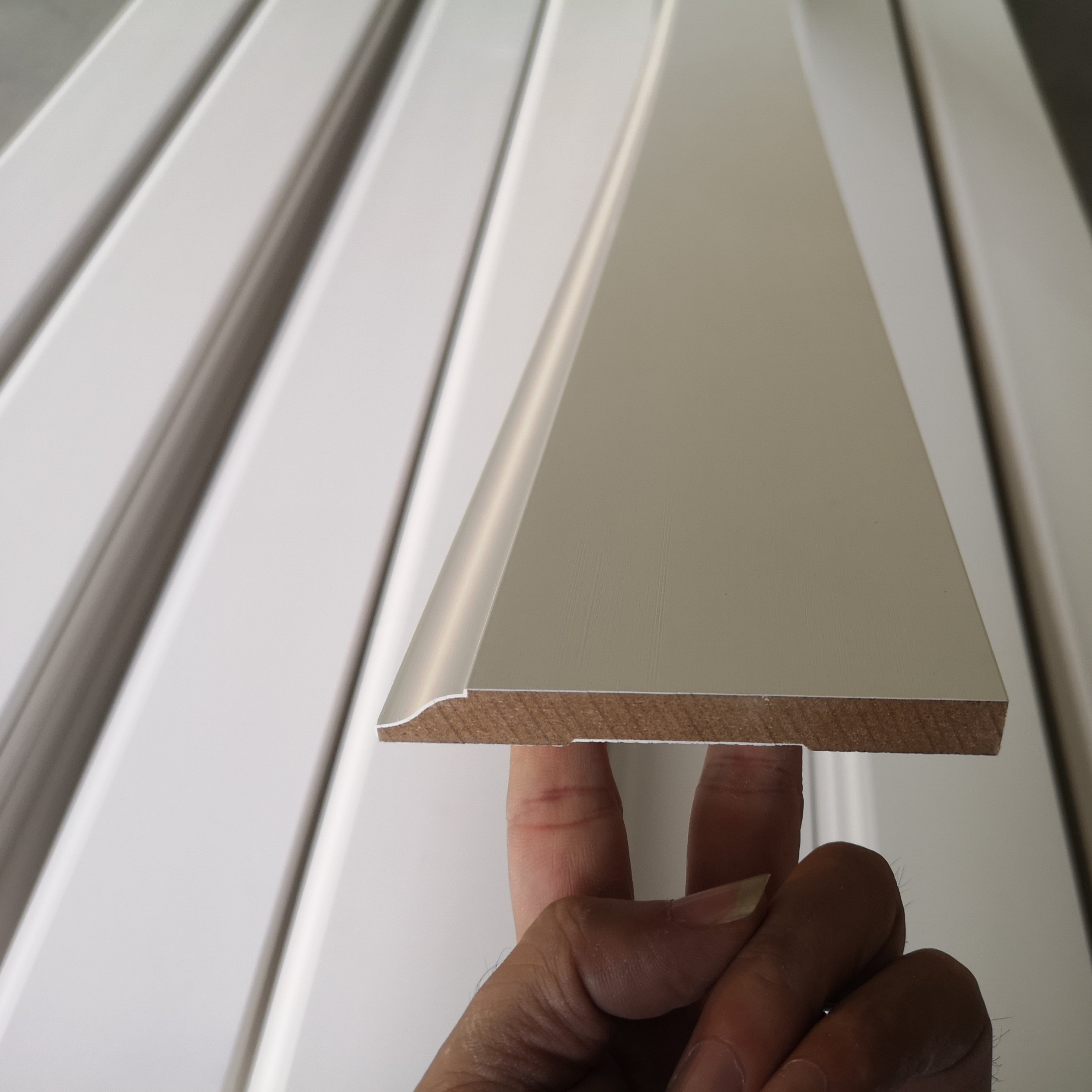 Primed Wall Decoration Trim Wood mdf Baseboards Moulding