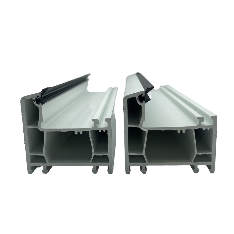 Customized PVC Upvc Plastic Extrusion Profiles for Building and Moulding High Quality Upvc Extrusion Profile