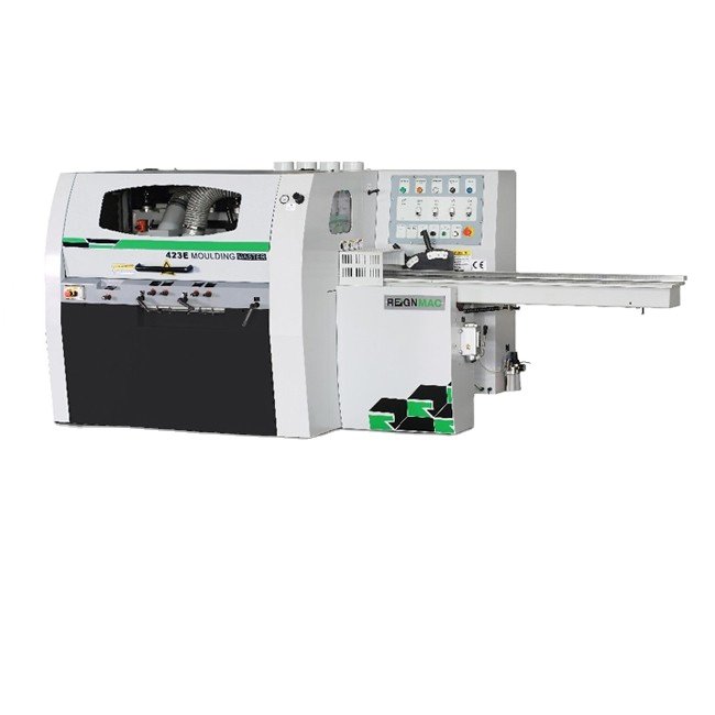 5 Axis Four 4 Side Planer Moulder For Woodworking Application moulding machine