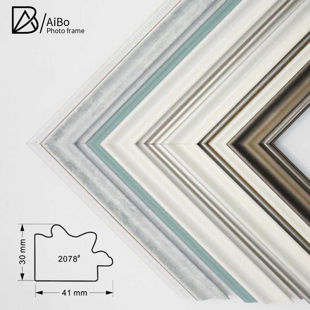 PS decoration plastic Moulding Frame Lines for frame Modern Design Plastic Photo Frame with Picture Moulding line