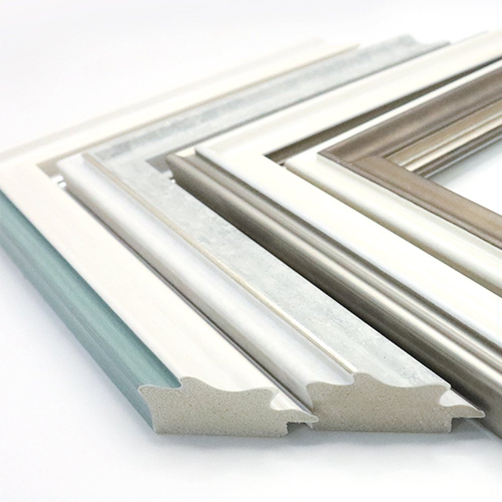 PS decoration plastic Moulding Frame Lines for frame Modern Design Plastic Photo Frame with Picture Moulding line