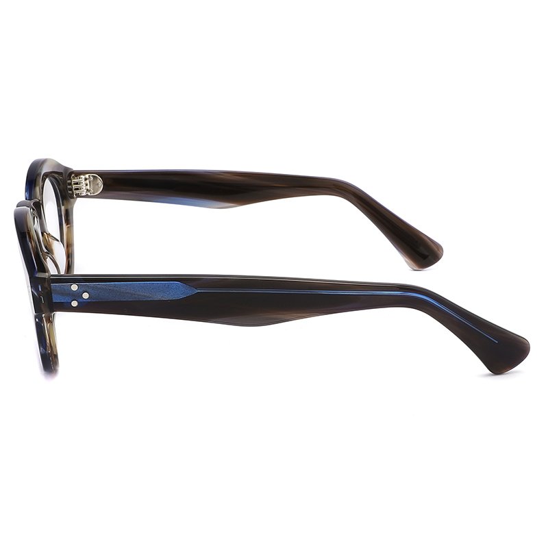 High Quality Eyeglasses Frames Wholesale Retro Classic Acetate Optical Myopia Frames Thick Frames