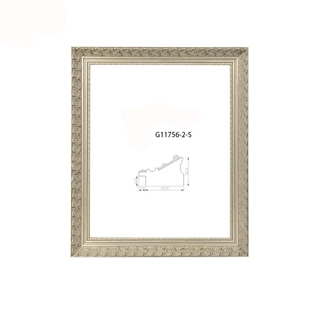 Custom Classical Solid Wooden Oil Painting Frames Antique Wood Photo Frame Mould