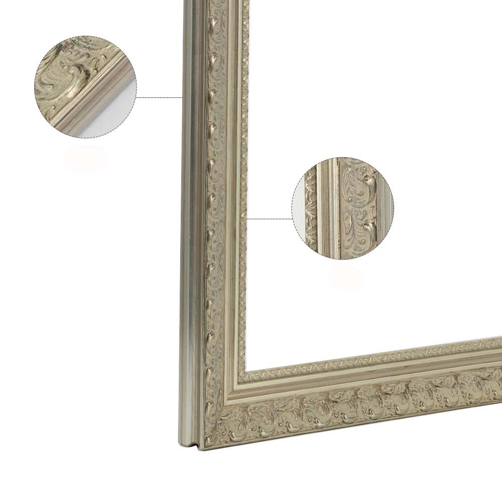 Custom Classical Solid Wooden Oil Painting Frames Antique Wood Photo Frame Mould