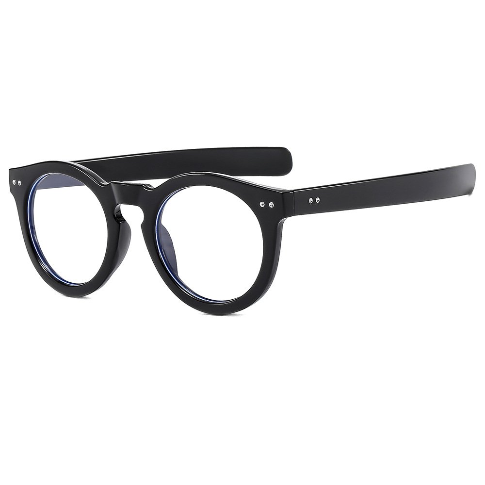 Trend oversized round sun glasses for men women ins shades sunglasses custom logo wholesale retro lunettes de luxe