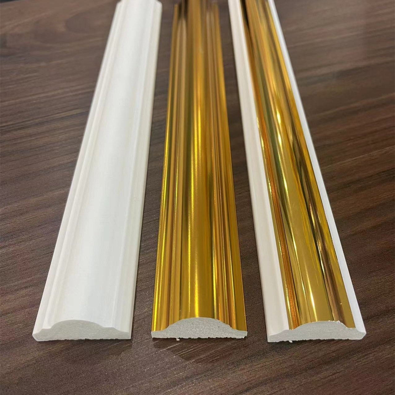 luxurious wall frame Decorative wall moulding 4cm Gold cornice