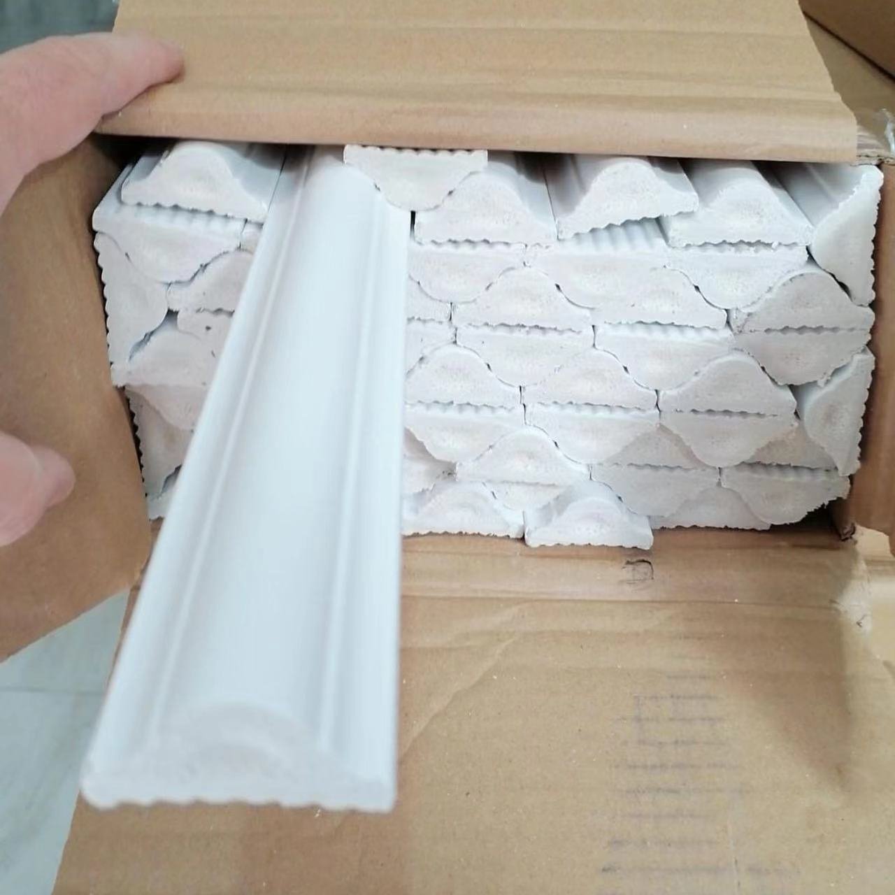 luxurious wall frame Decorative wall moulding 4cm Gold cornice