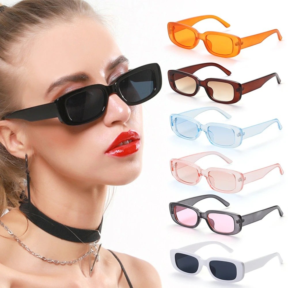 2235 wholesale custom logo plastic gafas de sol small frame candy color fashion vintage sun glasses retro shades sunglasses