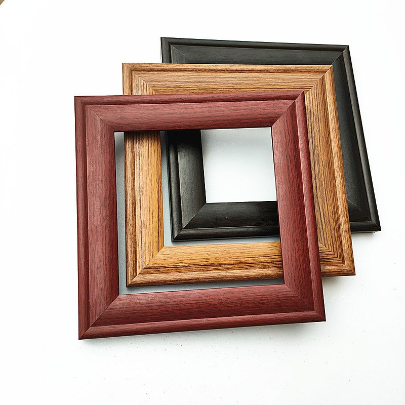 Wholesale European Good Quality Bare Wood Picture Photo Frame Mouldings