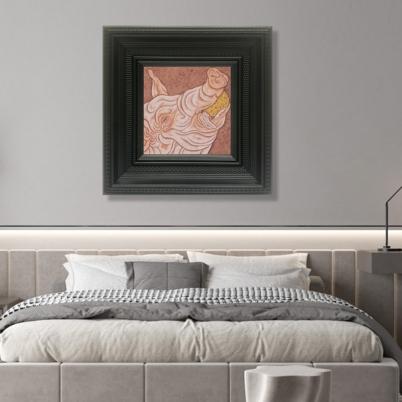 Custom Ornate Gold Vintage Solid Pine Wood Picture Frame Modern Design Style Wall Photo Painting Mouldings