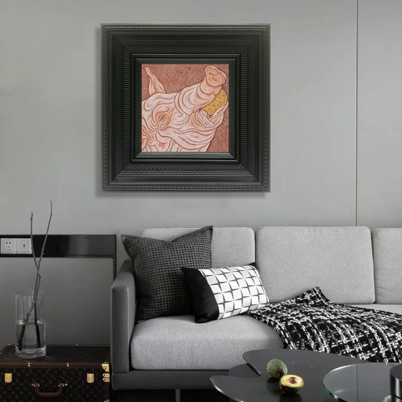 Custom Ornate Gold Vintage Solid Pine Wood Picture Frame Modern Design Style Wall Photo Painting Mouldings