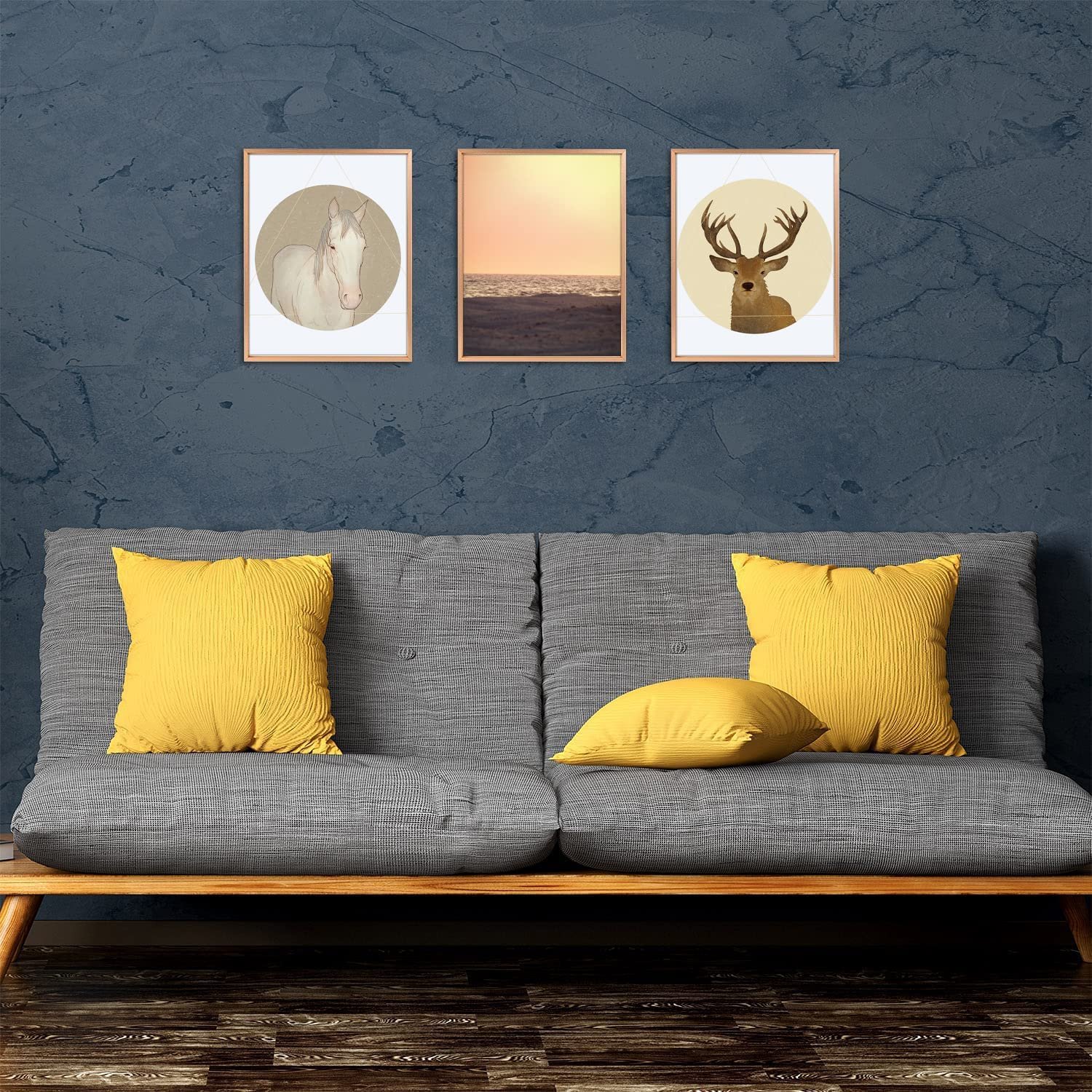 Factory Hot Selling Wholesale Customized Size House Decorative Metal Photo Frames 3.15m Long Aluminum Picture Frame Moulding