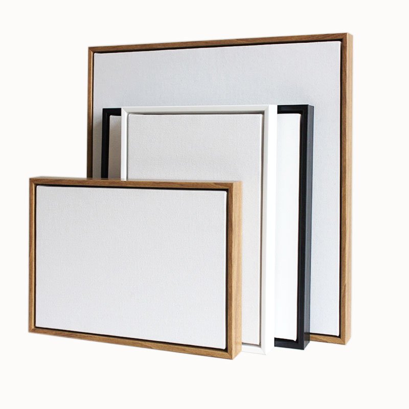 Picture Frames Art Wall Painting Oil Frame Wholesale Durable Plastic Various Sizes A0/A1/A2/A3/A4/A5/B1/B2 Canvas 2 Piece CN;GUA