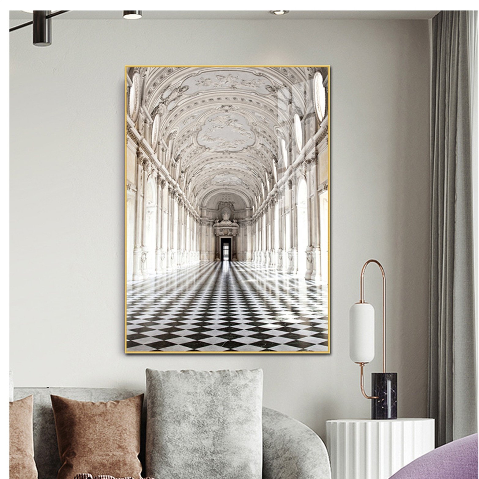 PS Plastic Picture & Canvas Frame Moulding for Home Decor for Gallery Displays