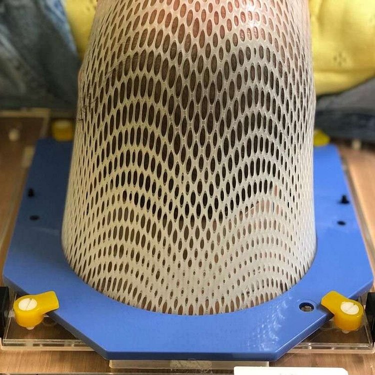 Uni-frame Thermoplastic Radiotherapy Mask for Cancer Oncology Radiation Therapy Fixation with CE ISO