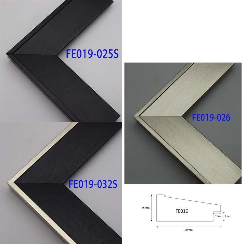 plastic mirror frame moulding environmentally friendly polystyrene ps frame