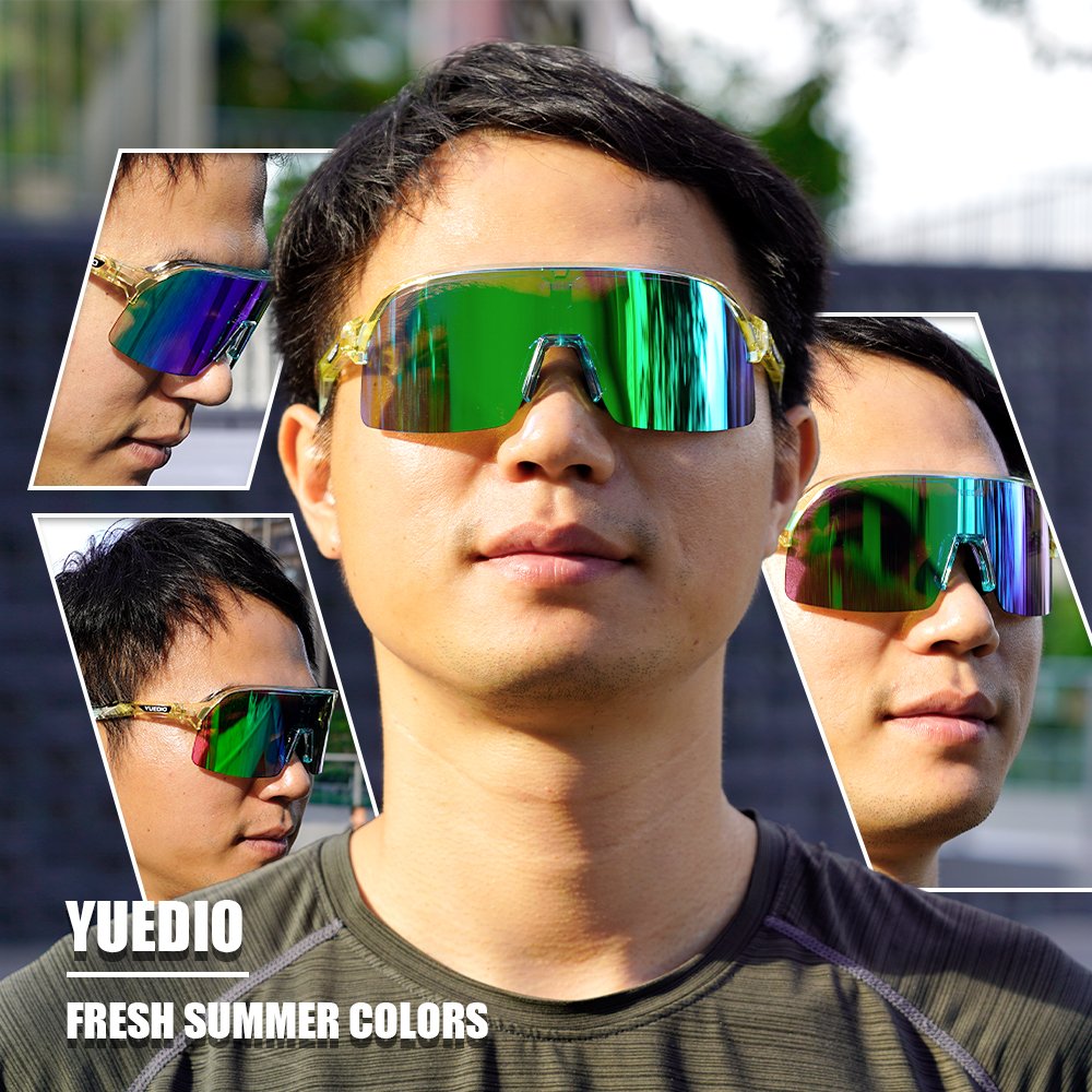 2024 YUEDIO Photochromic MTB BiKe Cycling Sunglasses TR90 Frame Bicycle Sport Eyewear Bike Sunglasses Sport Mountain Sunglasses